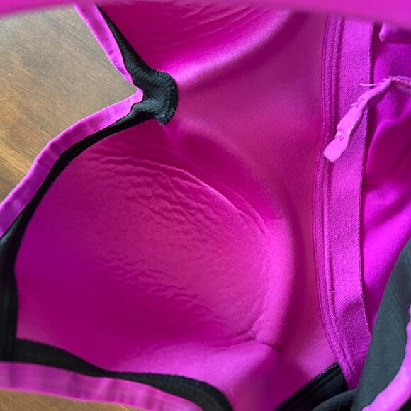 Victoria's Secret VSX Women's Purple Athletic Top Padded Cups Racerback Size 36C - Picture 12 of 15
